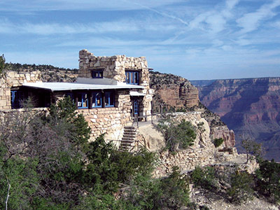 national parks grand canyon, lookout studio, desert view watchtower