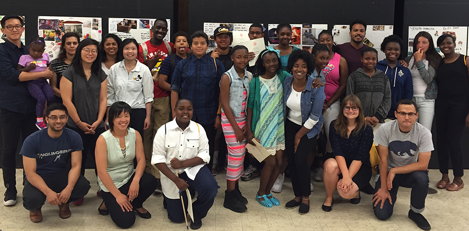 Oakland Youth Architecture Camp Group Photo